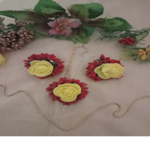 Yellow Flower Earring