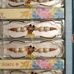 Set of 6 Mickey Mouse Rakhi For Kids