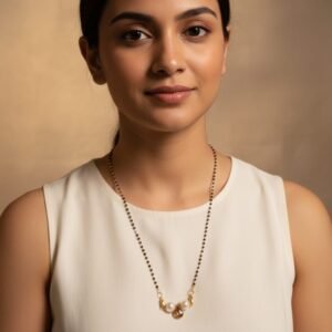 Handmade artificial mangalsutra in multi colour