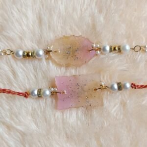 Set of 2 Resin rakhi