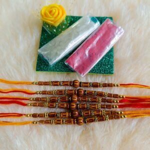 Beautiful Rakhi with Roli Chawal