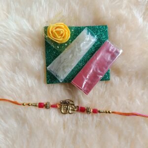 Beautiful Rakhi with Roli Chawal