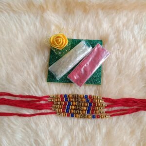 Rakhi with Roli Chawal