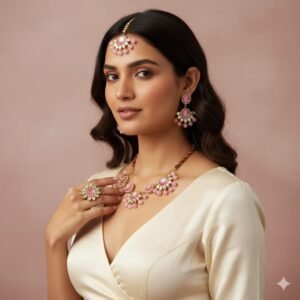 Beautiful Pink Necklace for Women