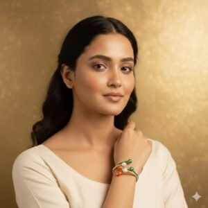 Tricolour Beads Bracelet