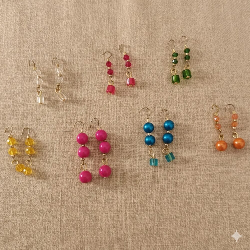 6 Pair Earring For God